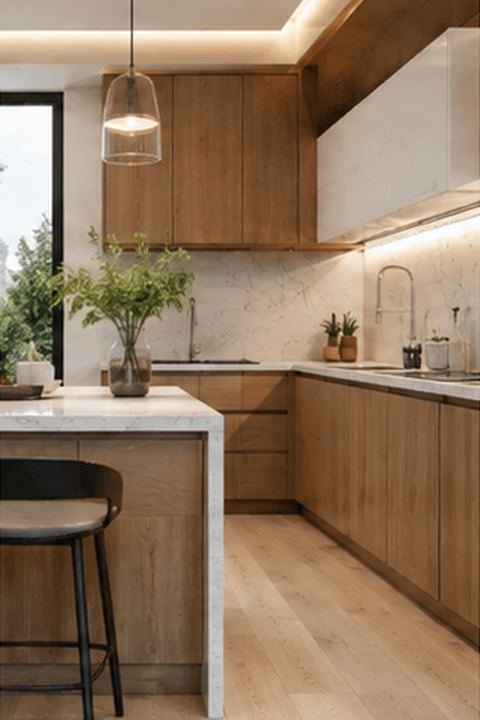 Modern kitchen cabinetry