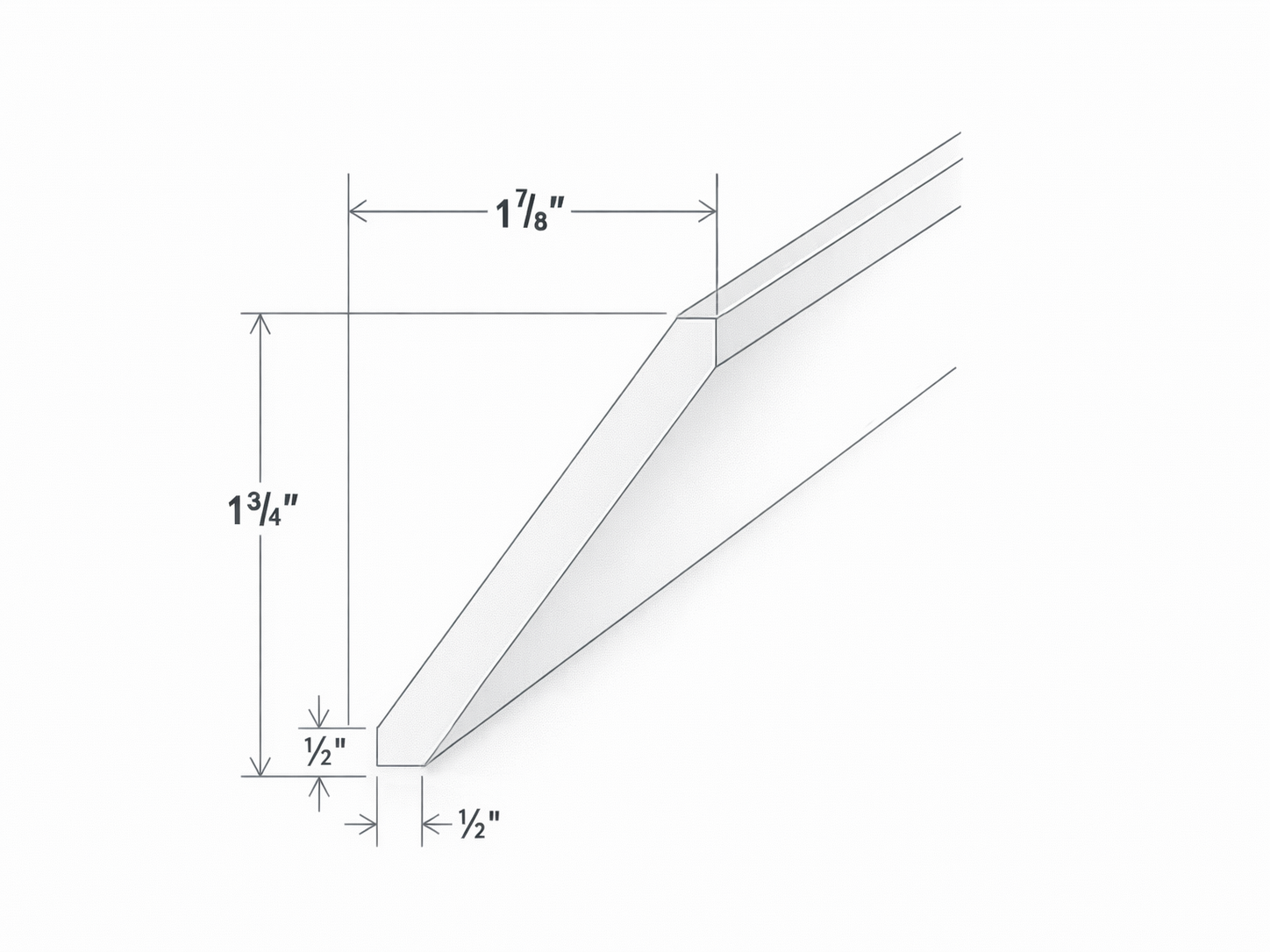 ANGLE CROWN MOULDING