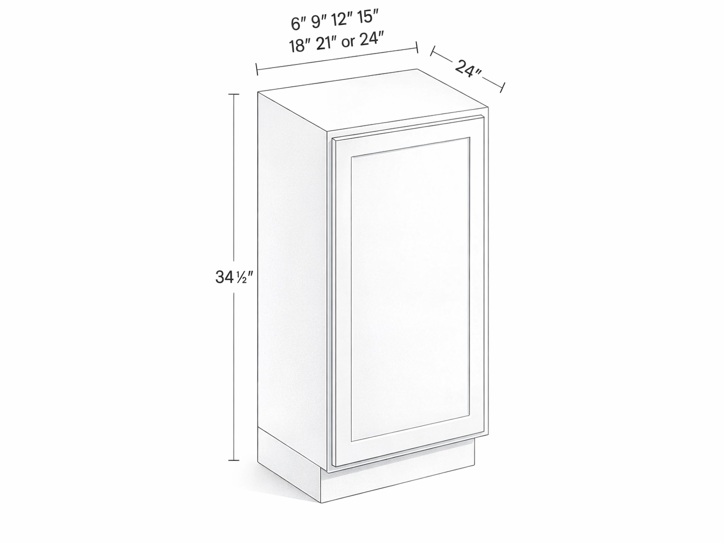 FULL DOOR - ONE DOOR