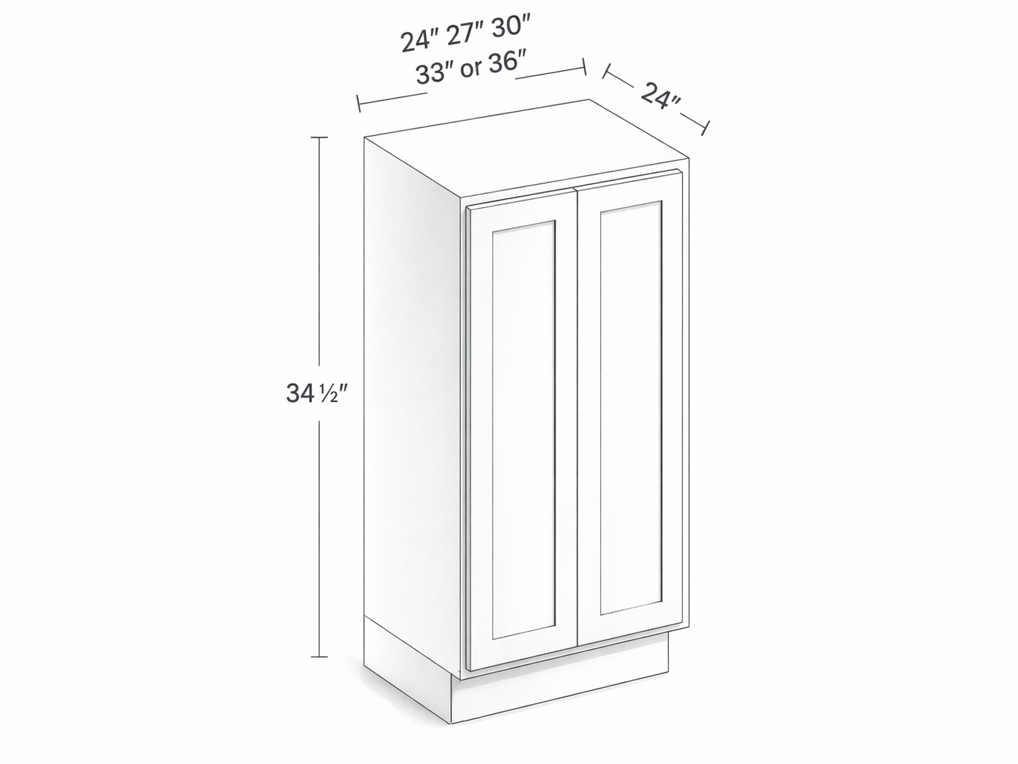 FULL DOOR - TWO DOORS