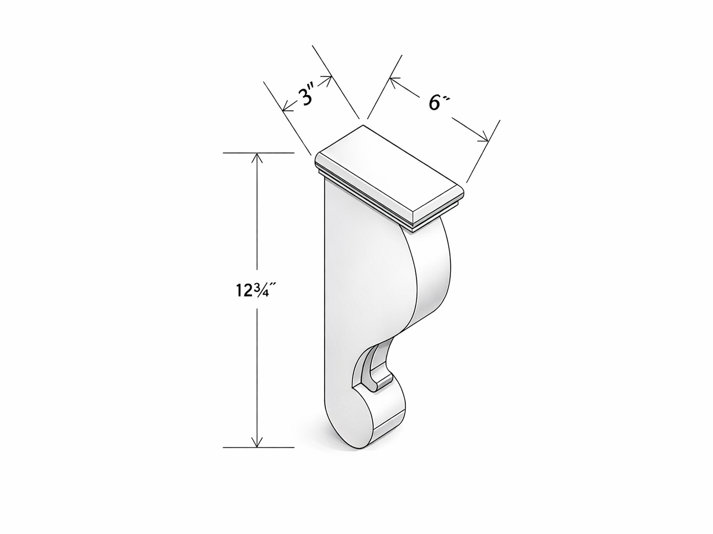CORBEL - TALL
