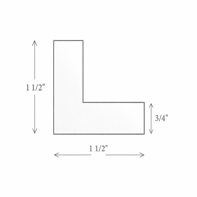 L-SHAPE MOULDING