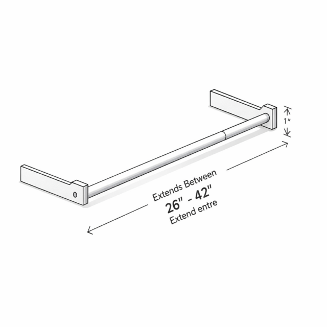 PULL DOWN CLOSET ROD