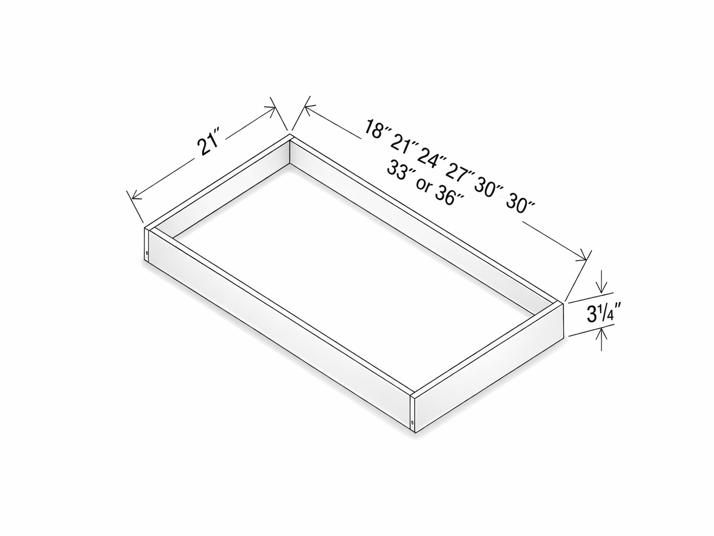 ROLL OUT TRAY