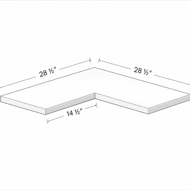 CORNER SHELF PANEL
