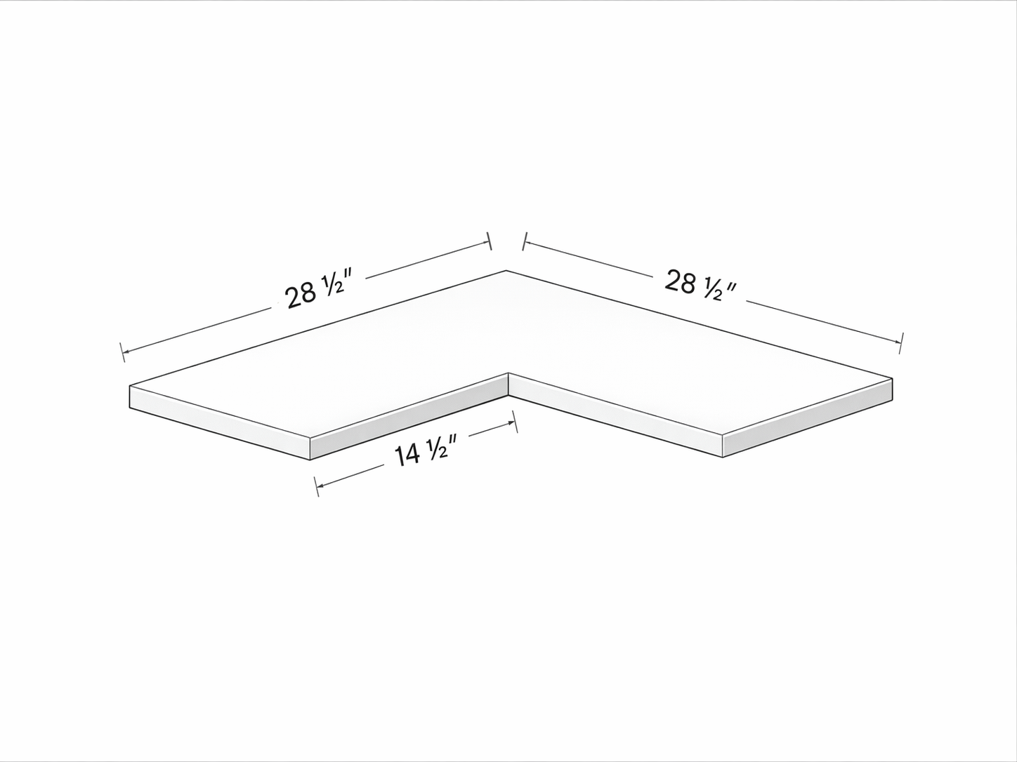 CORNER SHELF PANEL