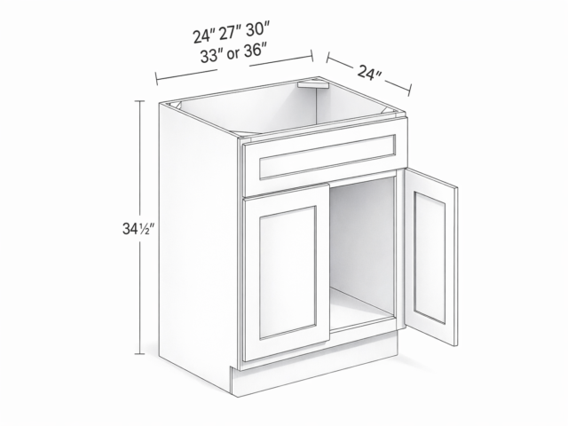 TWO DOORS SINK BASE(1)
