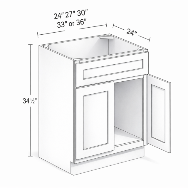 TWO DOORS SINK BASE(1)