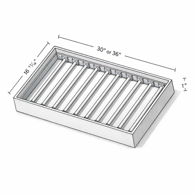 SLIDE OUT TROUSER RACK