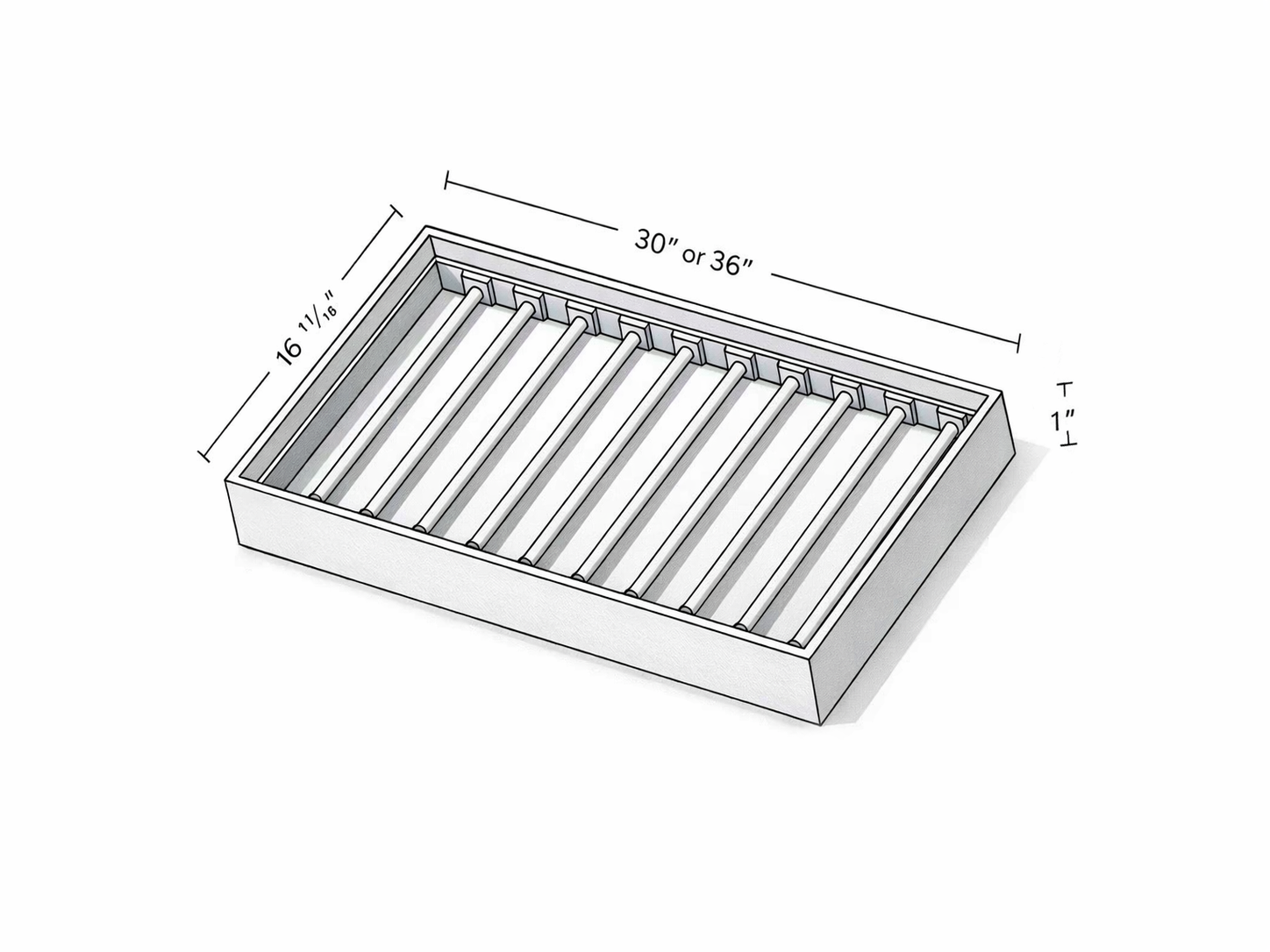 SLIDE OUT TROUSER RACK
