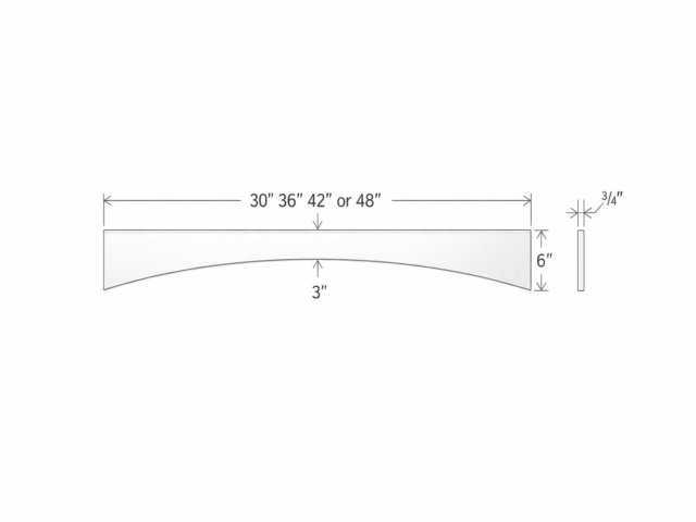 ARCHED VALANCE
