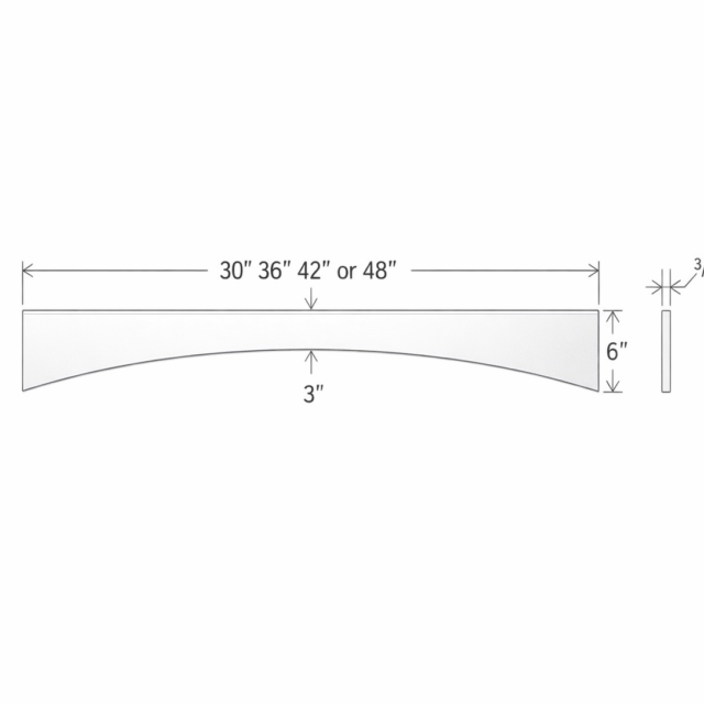 ARCHED VALANCE