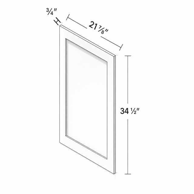 VANITY DECORATIVE END PANEL
