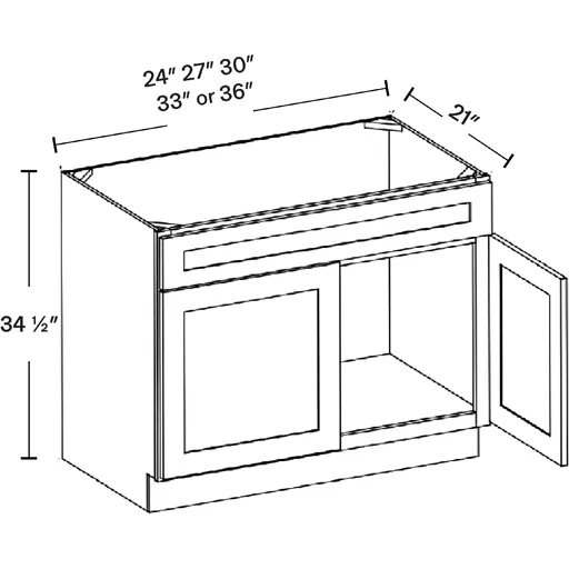 Vanité Sink Armoire de base