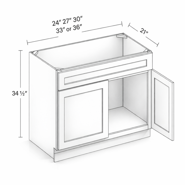 VANITY SINK BASE