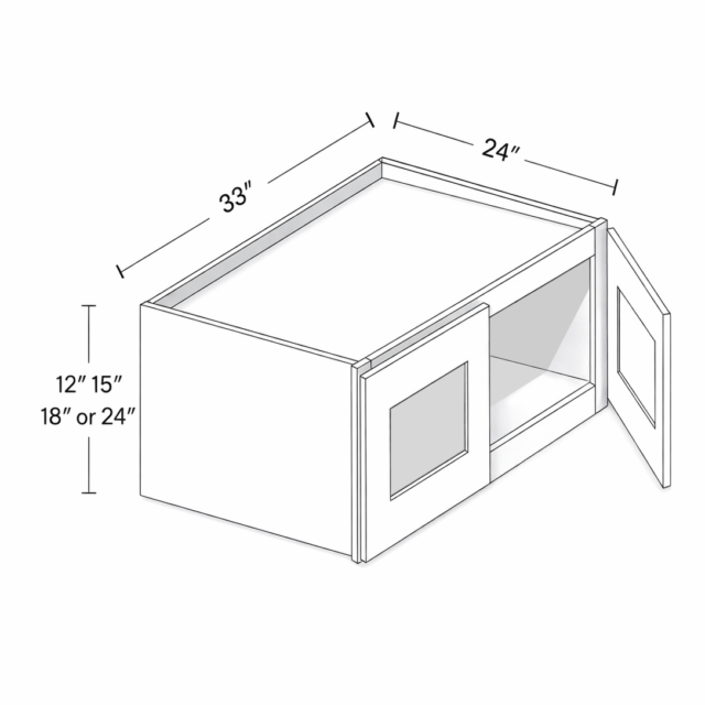 33" WIDTH TWO DOORS