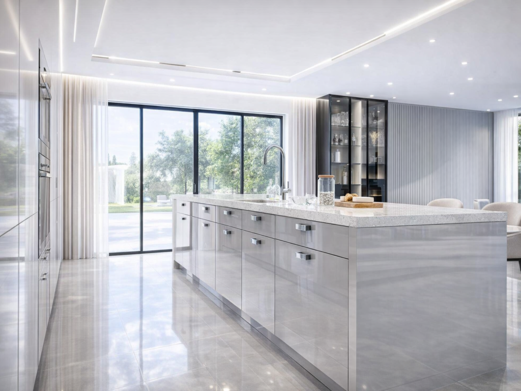 High Gloss Light Grey
