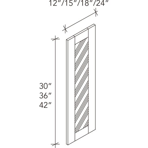 Wall Porte vitrée
