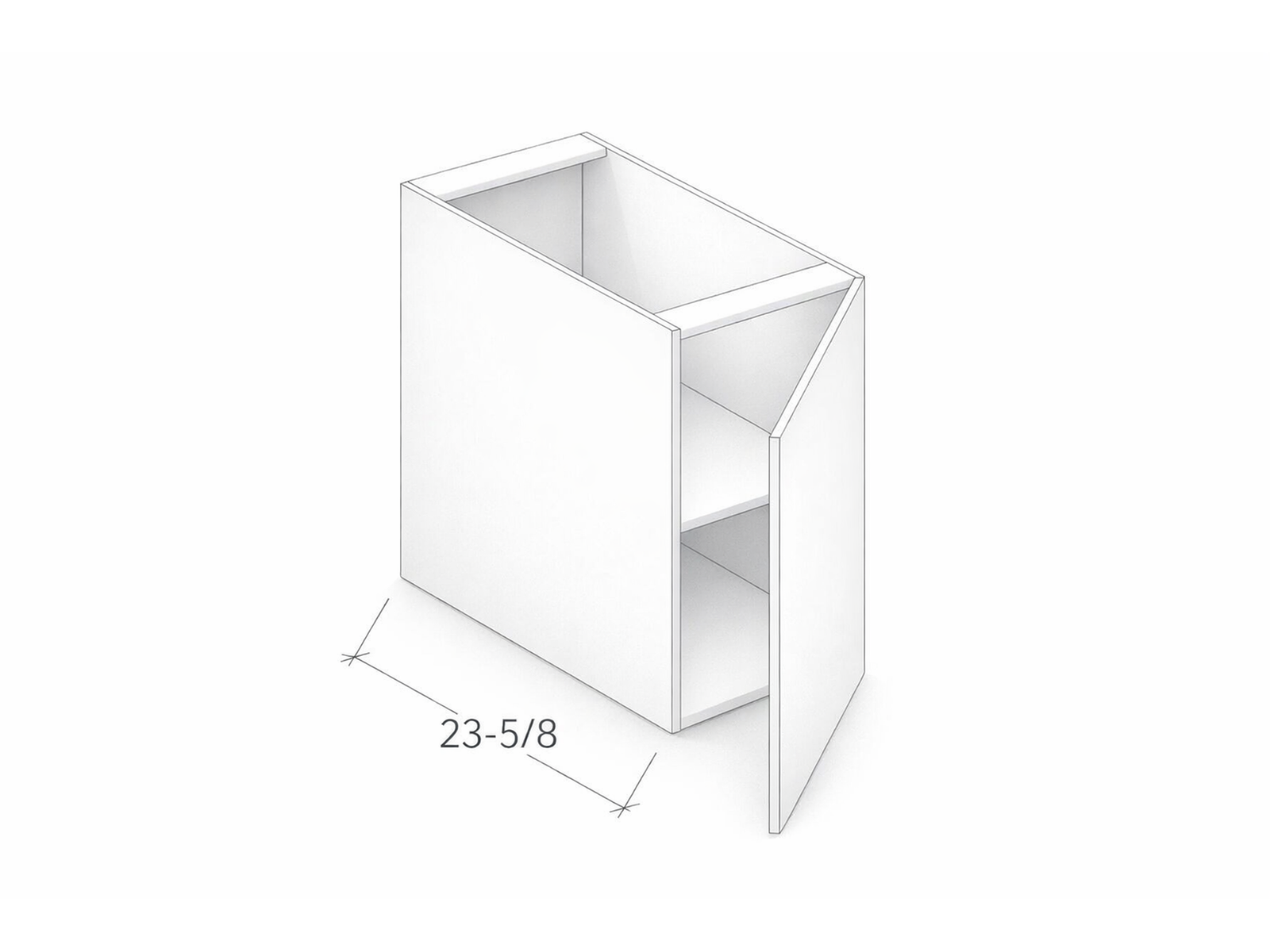 BASE CABINET WITH ONE DOOR