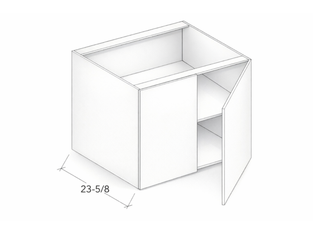 BASE CABINET WITH TWO DOORS