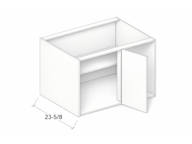 BASE BLIND CORNER CABINET WITH ONE DOOR