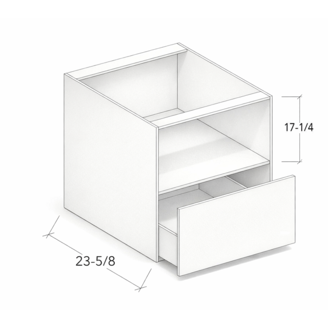 MICROWAVE BASE CABINET
