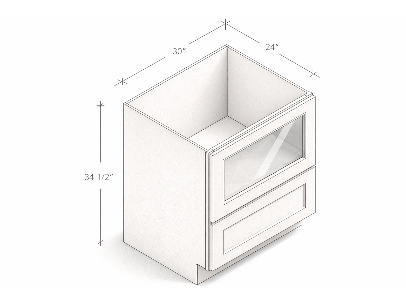 MICROWAVE DRAWER BASE