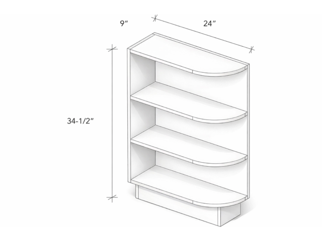 BASE END SHELF