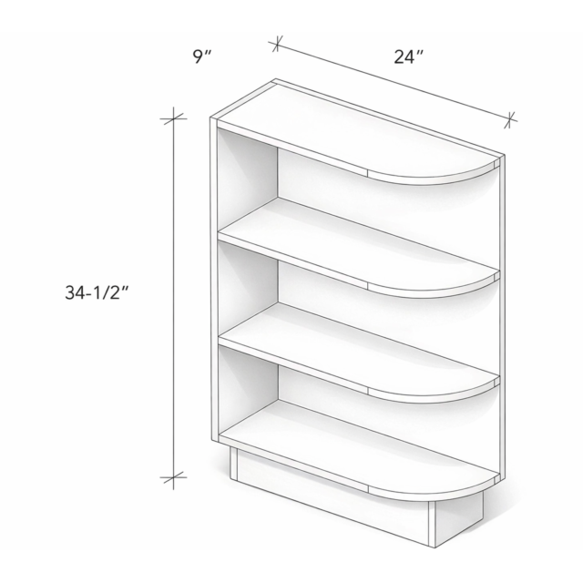 BASE END SHELF