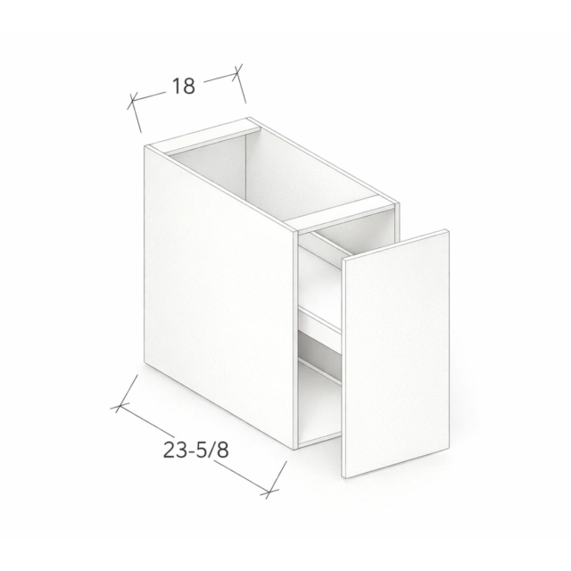 TRASH BIN BASE CABINET
