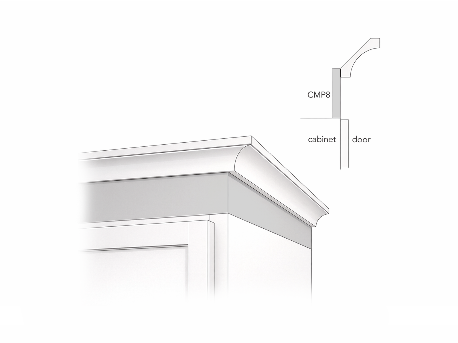 CROWN MOLDING PACK PANEL