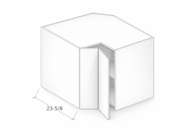 LAZY SUSAN BASE CABINET