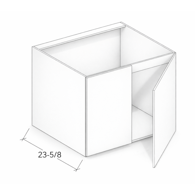 SINK BASE CABINET WITH TWO DOORS