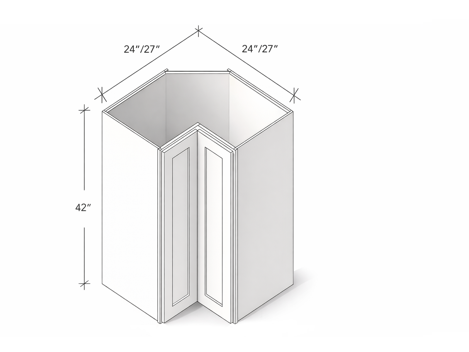 42" HIGH TOP LAZY SUSAN