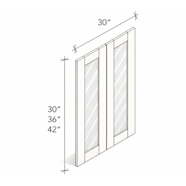 DOUBLE GLASS DOOR