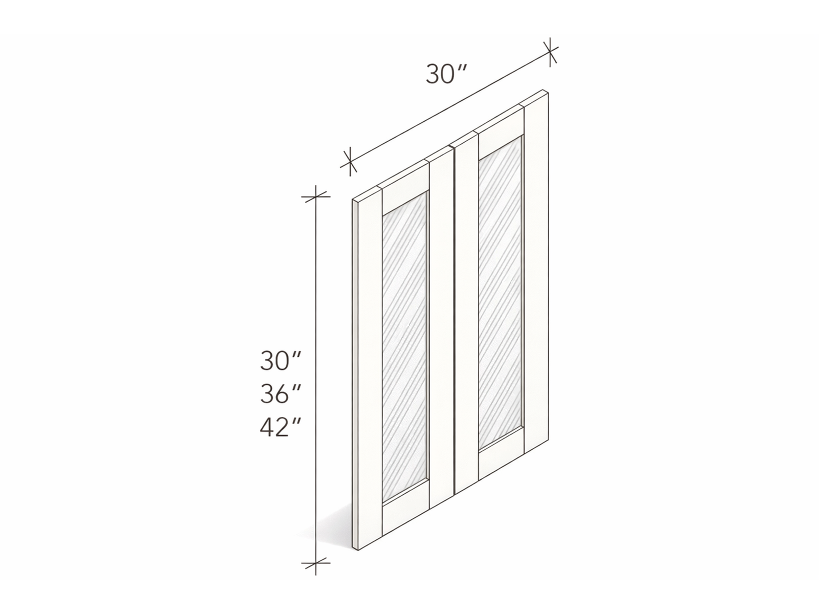 DOUBLE GLASS DOOR