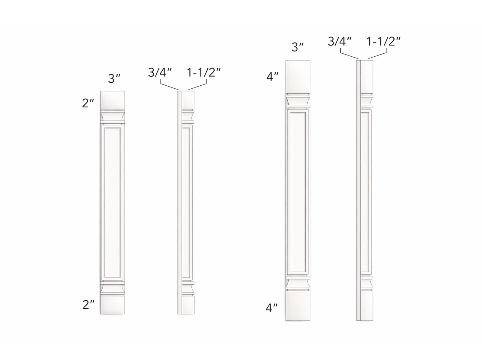 FLUTED WALL FILLER