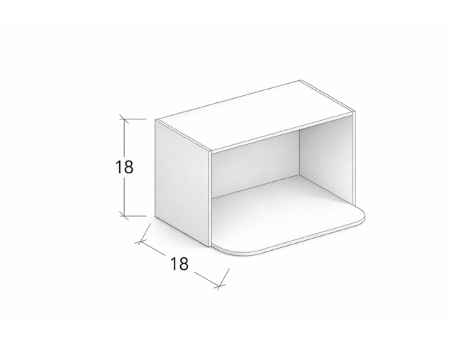 MICROWAVE WALL CABINET